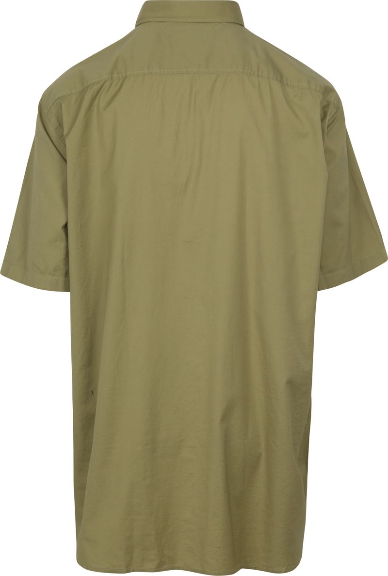 Tommy Hilfiger Big & Tall Short Sleeve Overhemd Flex Groen