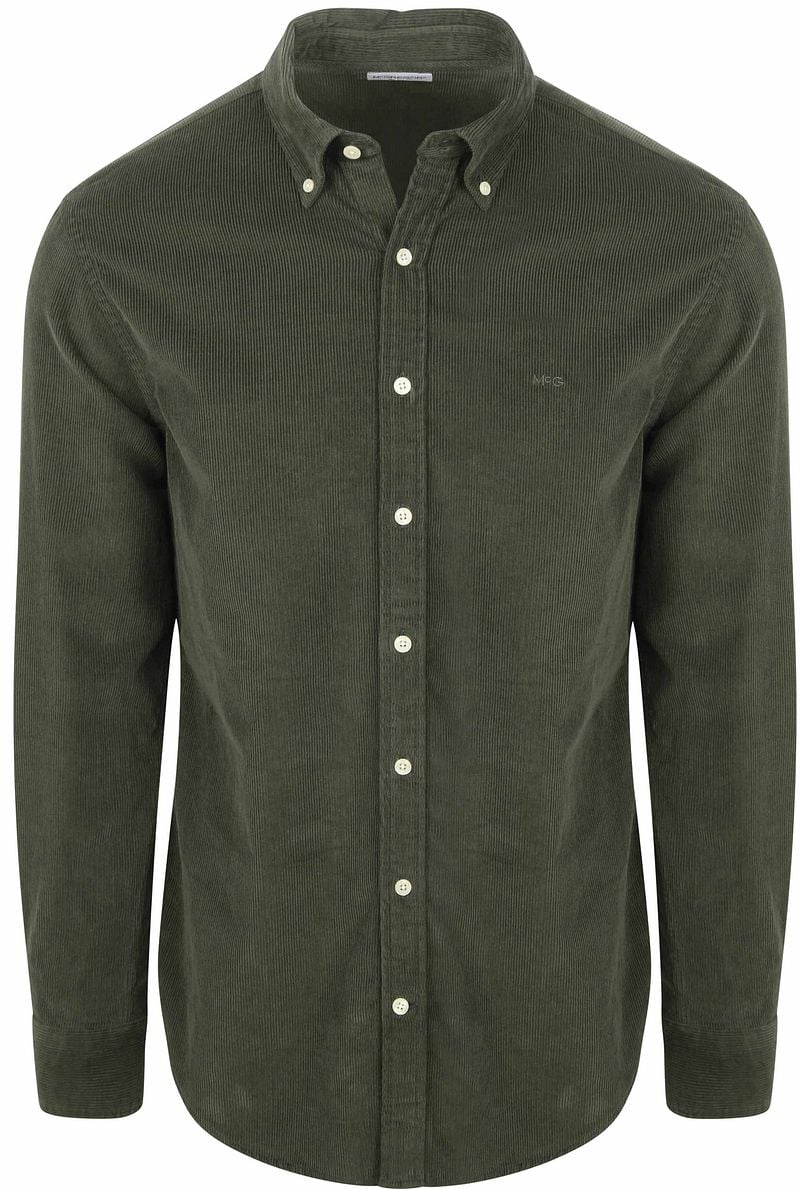 McGregor Hemd Corduroy Olivgrün - Größe L günstig online kaufen