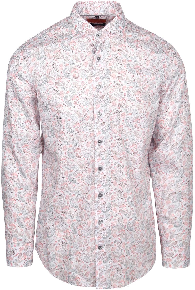 Suitable Melange Overhemd Paisley Multicolour