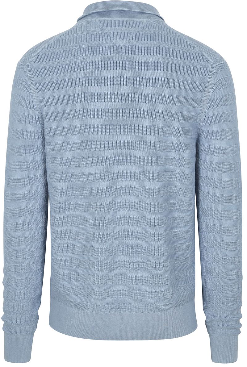 Tommy Hilfiger Pullover Halfzip Structure Indigo