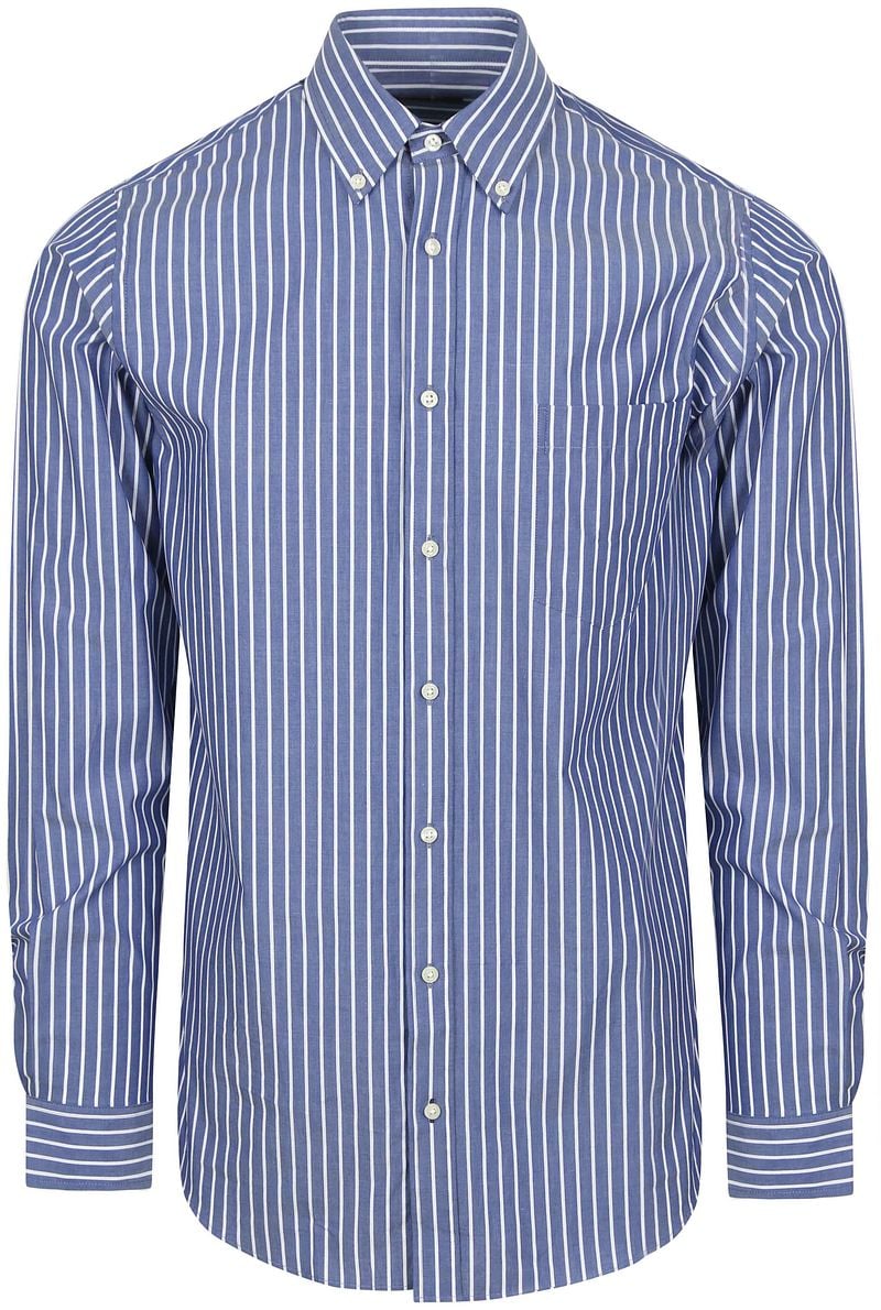 Steppin' Out Overhemd Streep Blauw