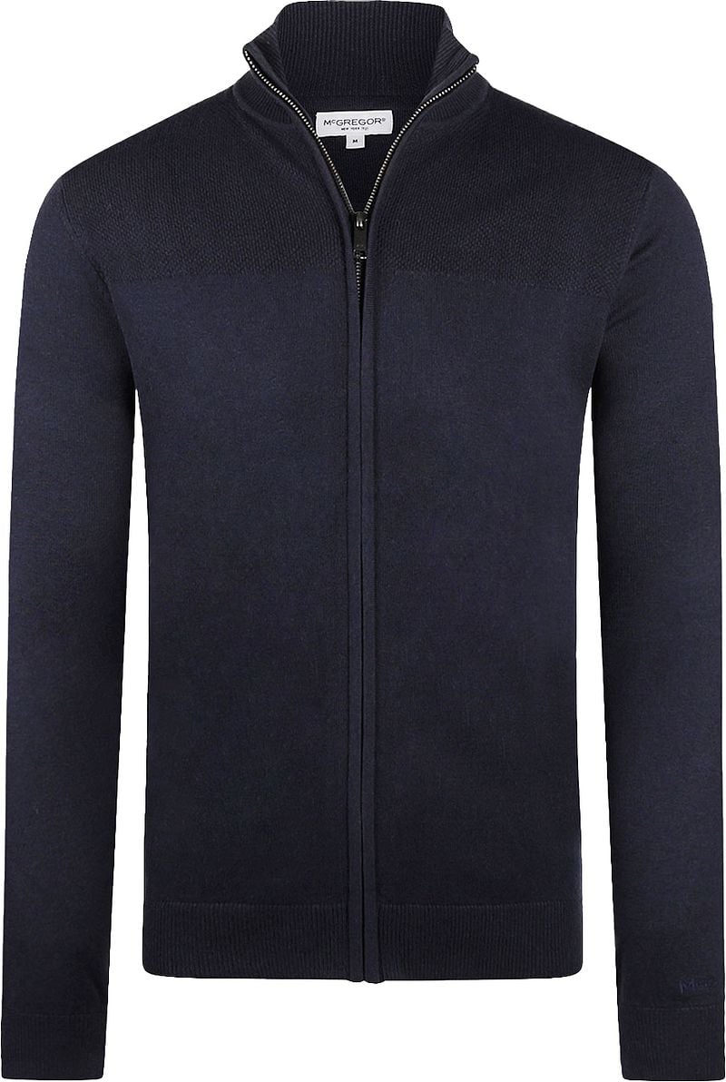 McGregor Strickjacke Merinowolle Navy - Größe M günstig online kaufen