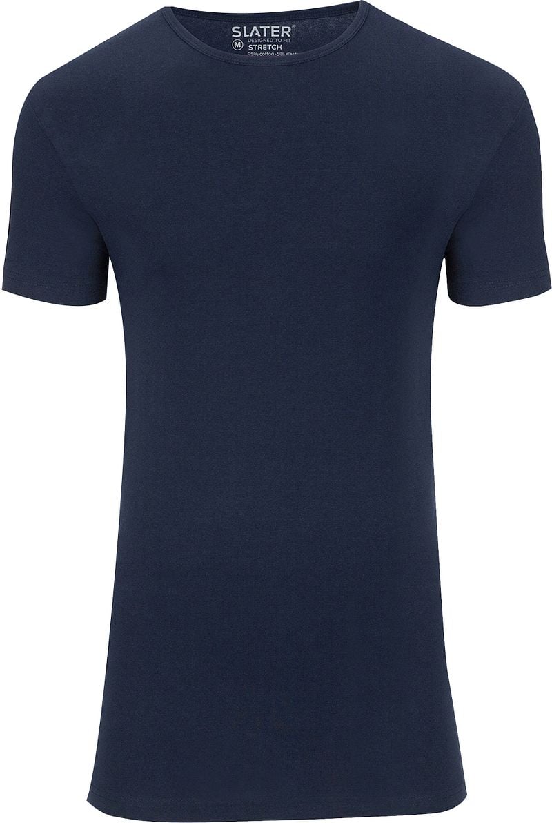Slater 2er-Pack Stretch T-shirt Dunkelblau - Größe XXL günstig online kaufen
