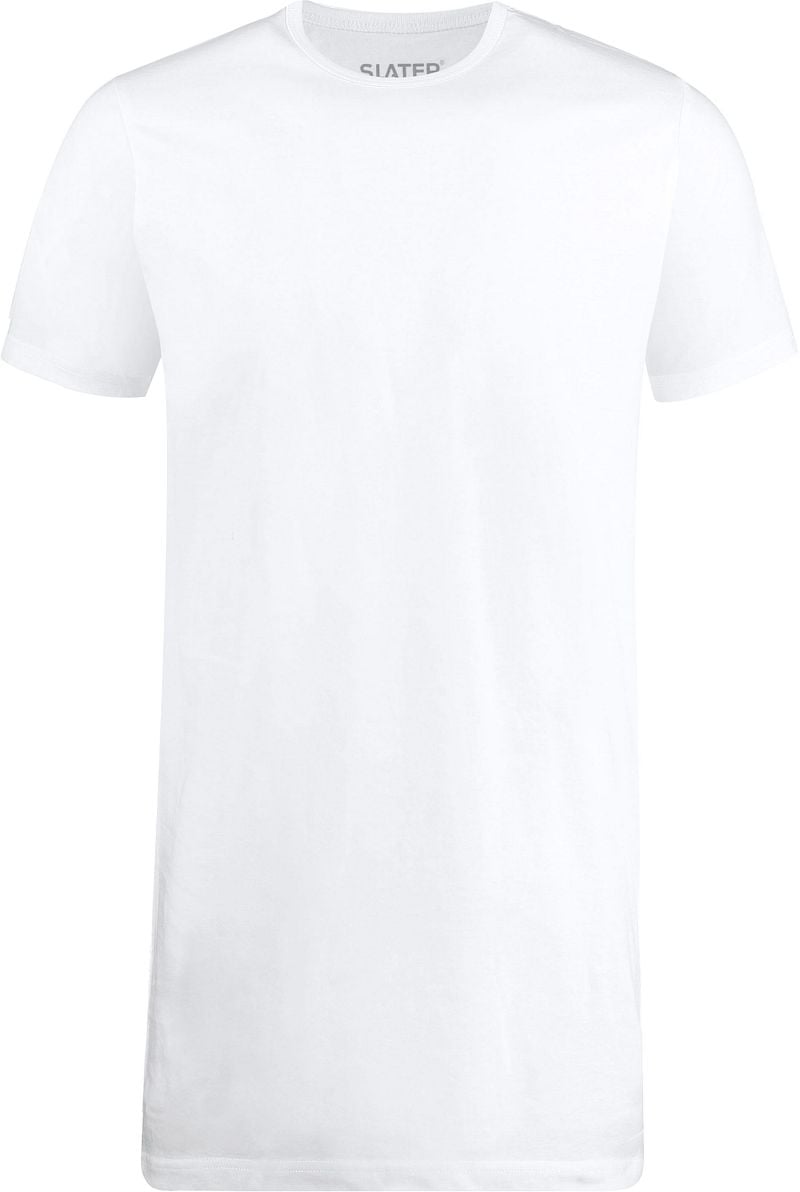 Slater 2er-Pack T-shirt Extra Lang Rundhals Weiß - Größe 3XL günstig online kaufen