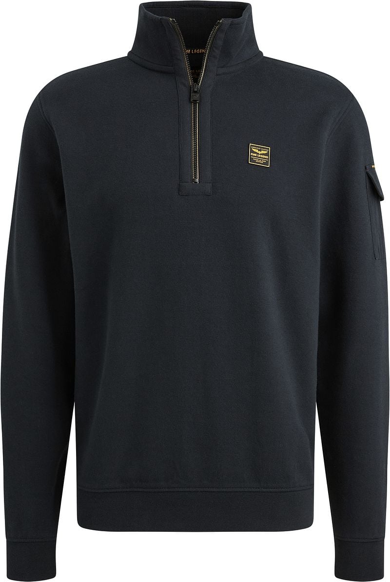 PME Legend Half Zip Sweater Interlock Jersey Navy - Größe 3XL günstig online kaufen