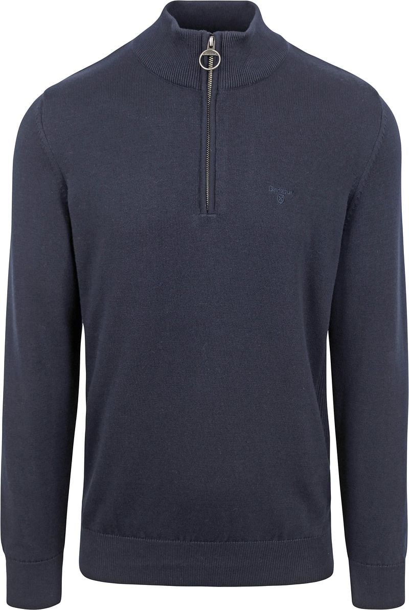 Barbour Half Zip Pullover Navy - Größe XXL günstig online kaufen