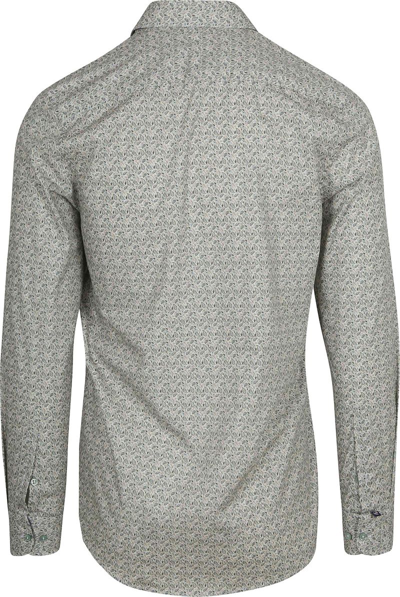 Suitable Overhemd Paisley Groen