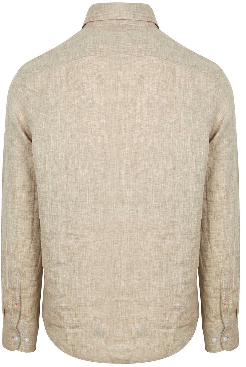 Steppin' Out Overhemd Linnen Beige