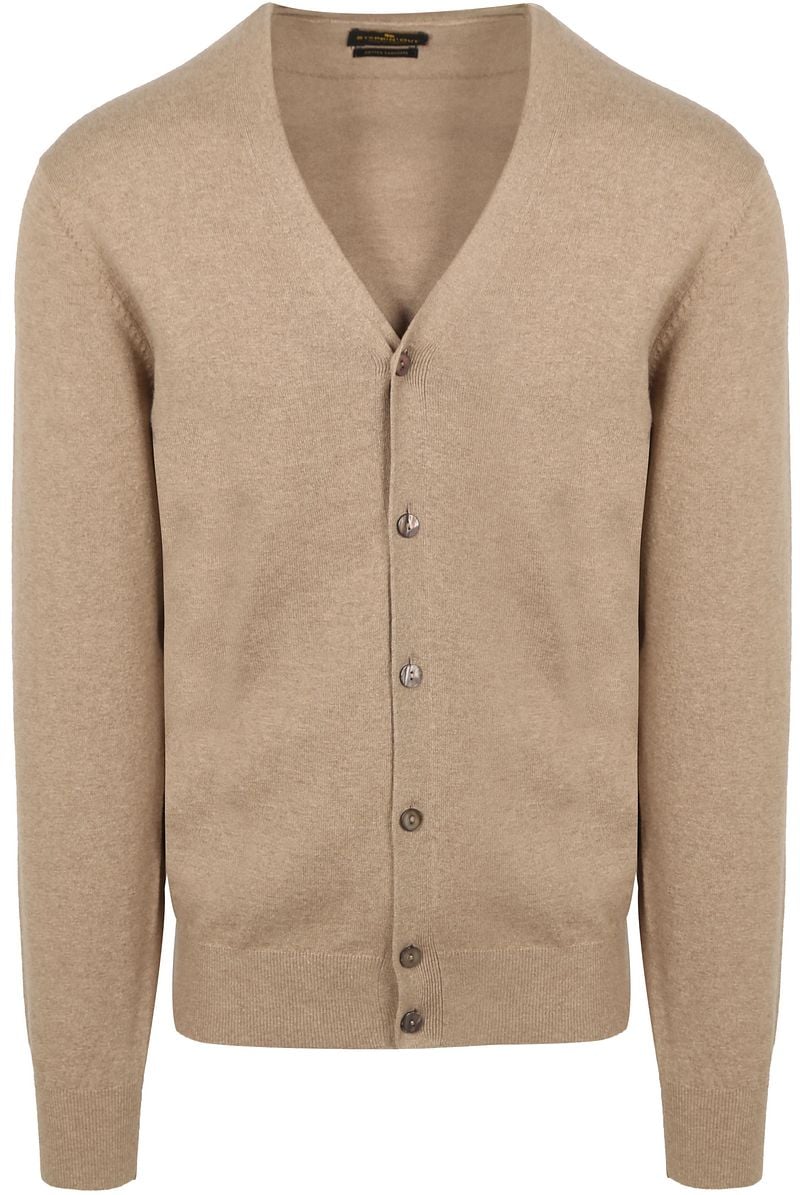 Steppin' Out Vest Cotton Cashmere Camel