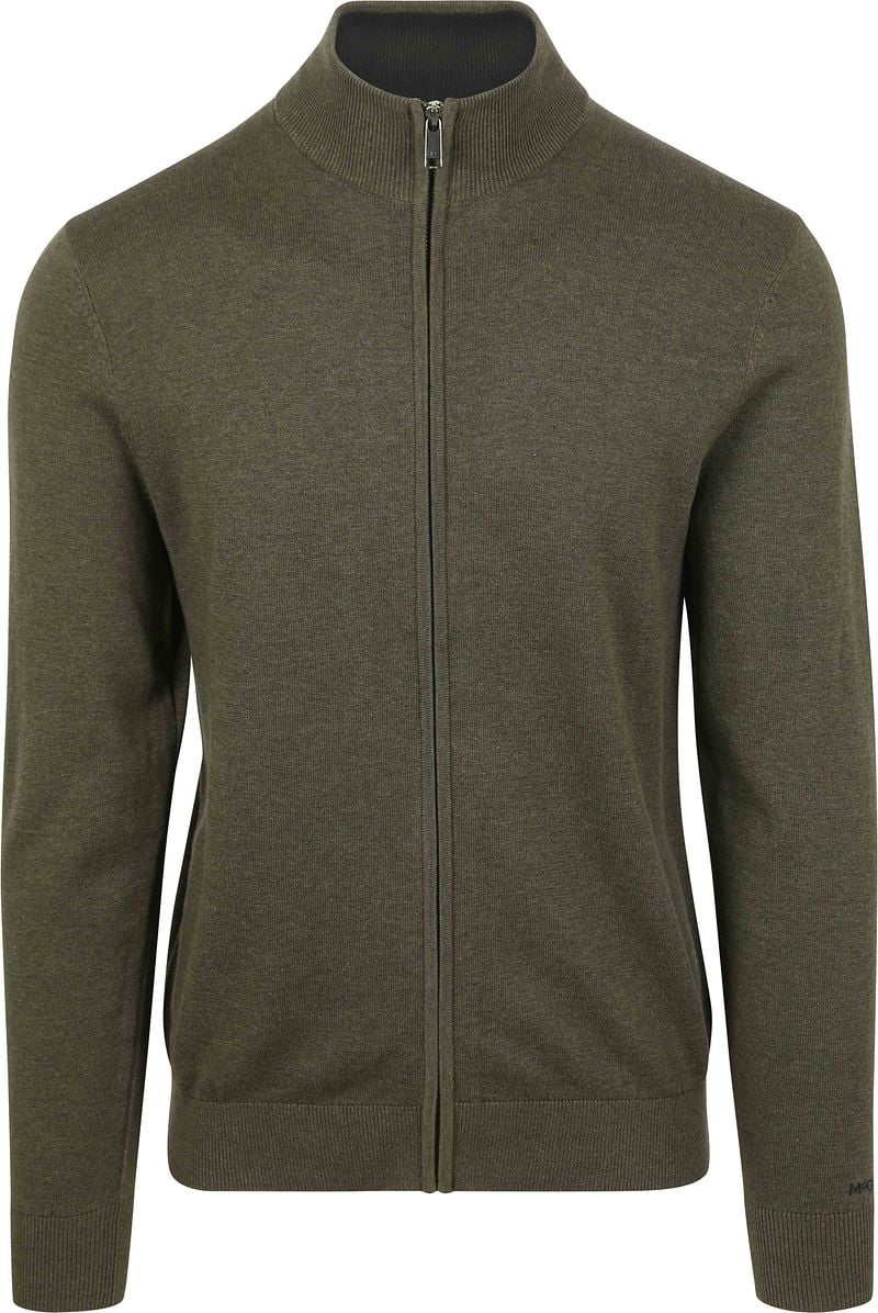 McGregor Strickjacke Olivgrün - Größe XXL günstig online kaufen
