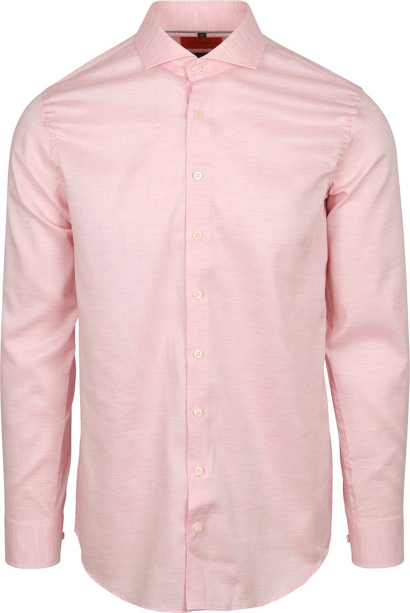 Suitable Melange Overhemd Roze