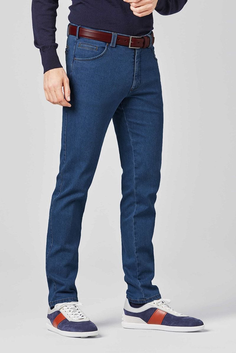 Meyer Jeans Dublin Blau - Größe 28 günstig online kaufen