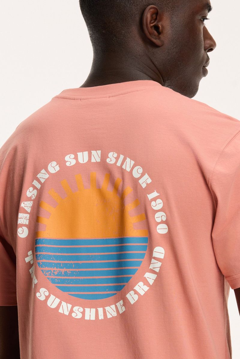 Shiwi T-shirt Sunset Faded Pink