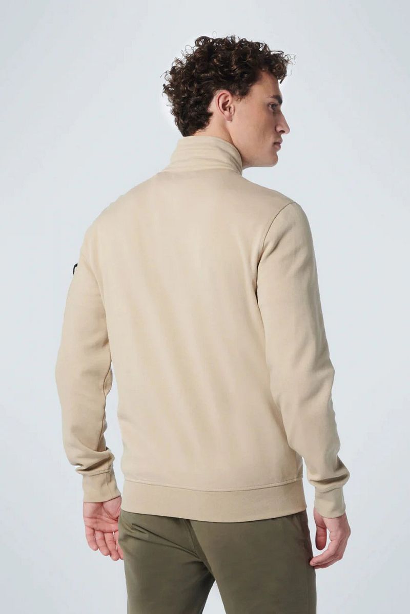 No Excess-Strickjacke Twill Beige - Größe XXL günstig online kaufen