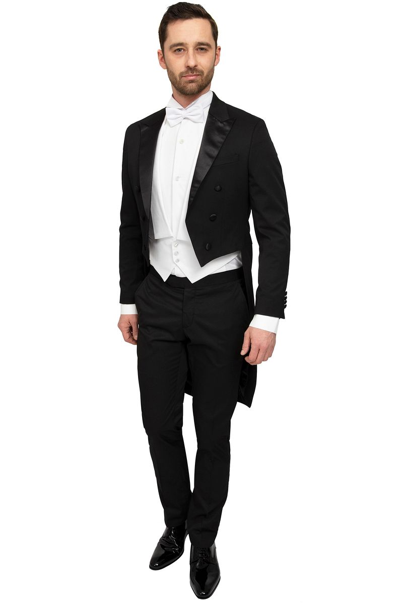 Costume de Soirée Budapest Stretch Noir taille 50