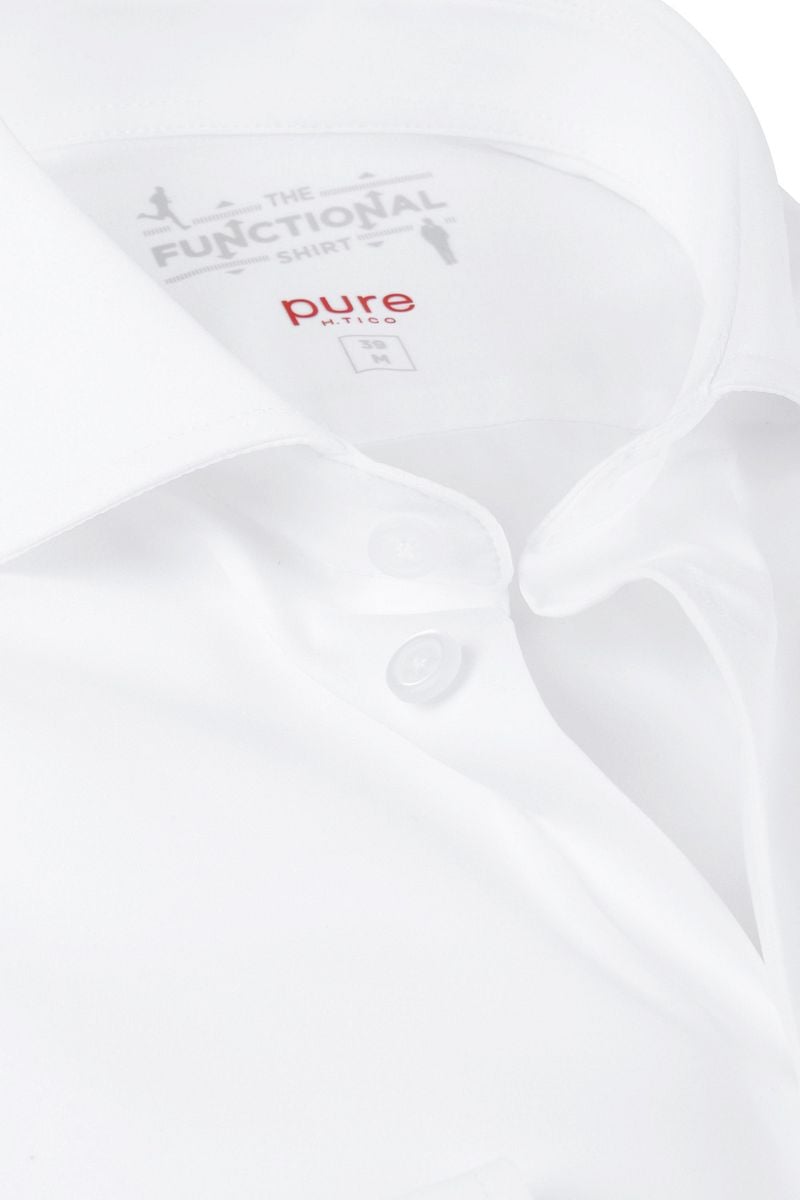 Pure H.Tico The Functional Weiß Shirt - Größe 40 günstig online kaufen