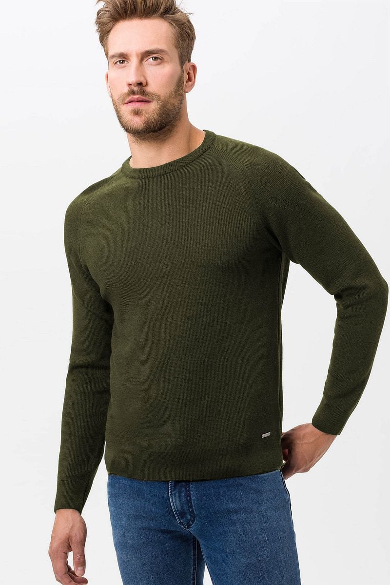 Brax Style Roy Pullover Grün - Größe 62 günstig online kaufen