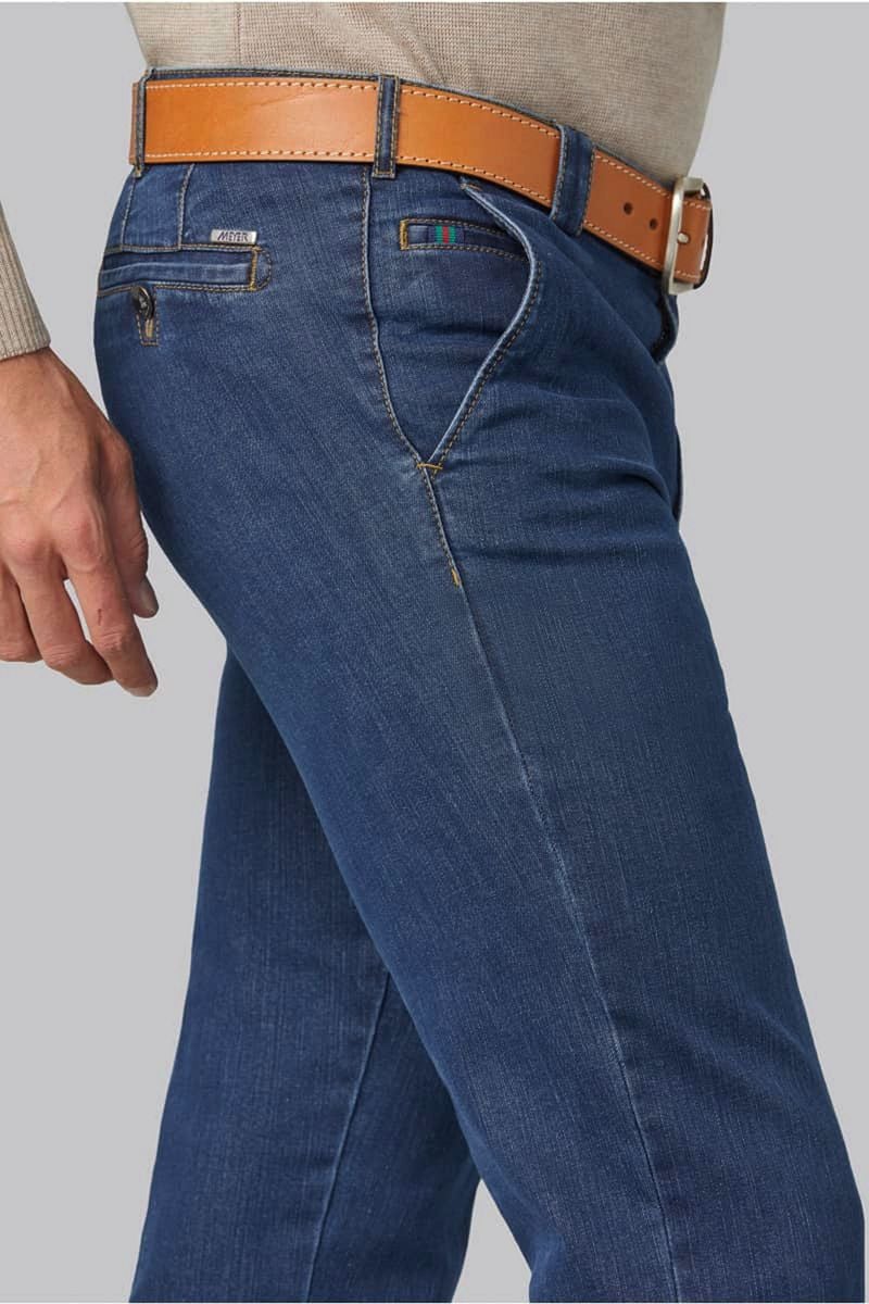 Meyer Hose Roma Jeans Dunkelblau - Größe 60 günstig online kaufen