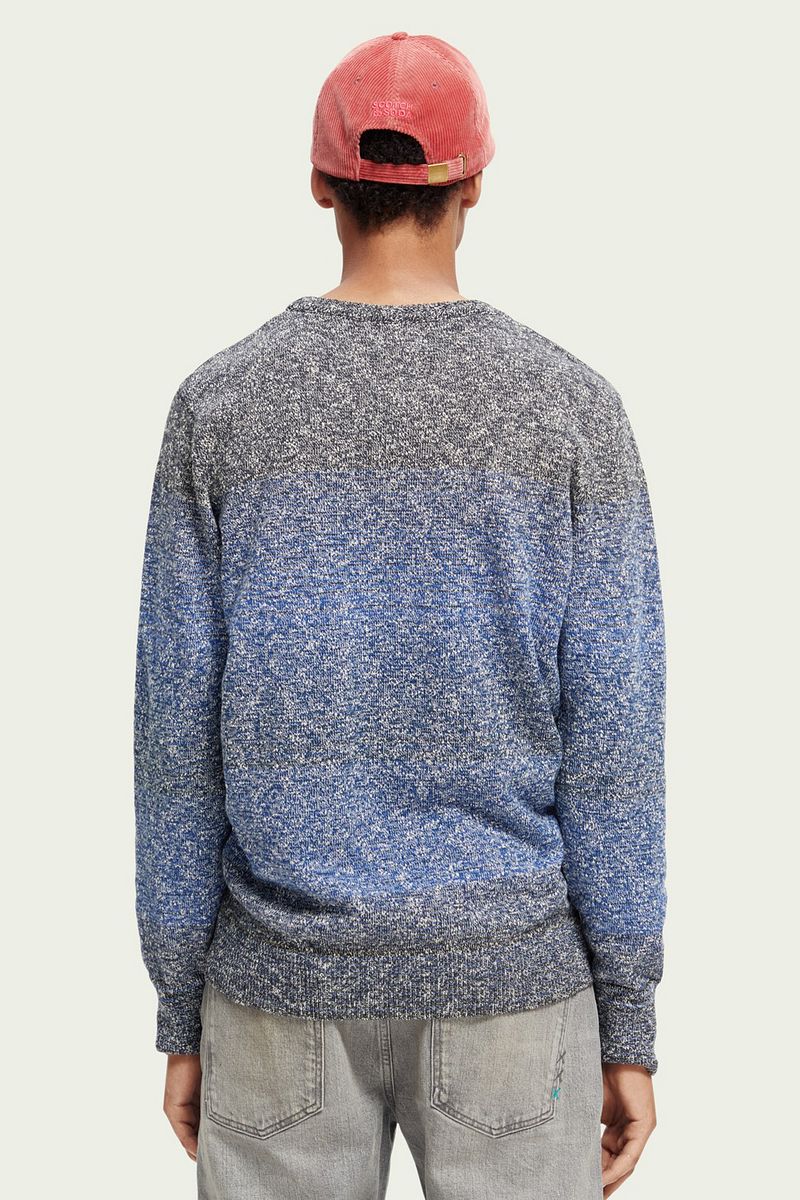 Scotch and Soda Pullover Melange Dunkelblau - Größe XL günstig online kaufen