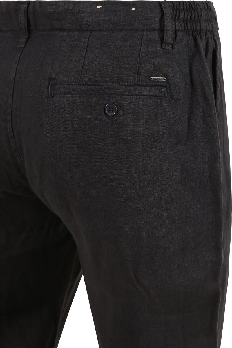 Dstrezzed Beach Chino Linnen Navy