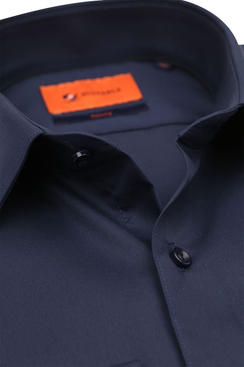 Suitable Twill Hemd Navy - Größe 37 günstig online kaufen