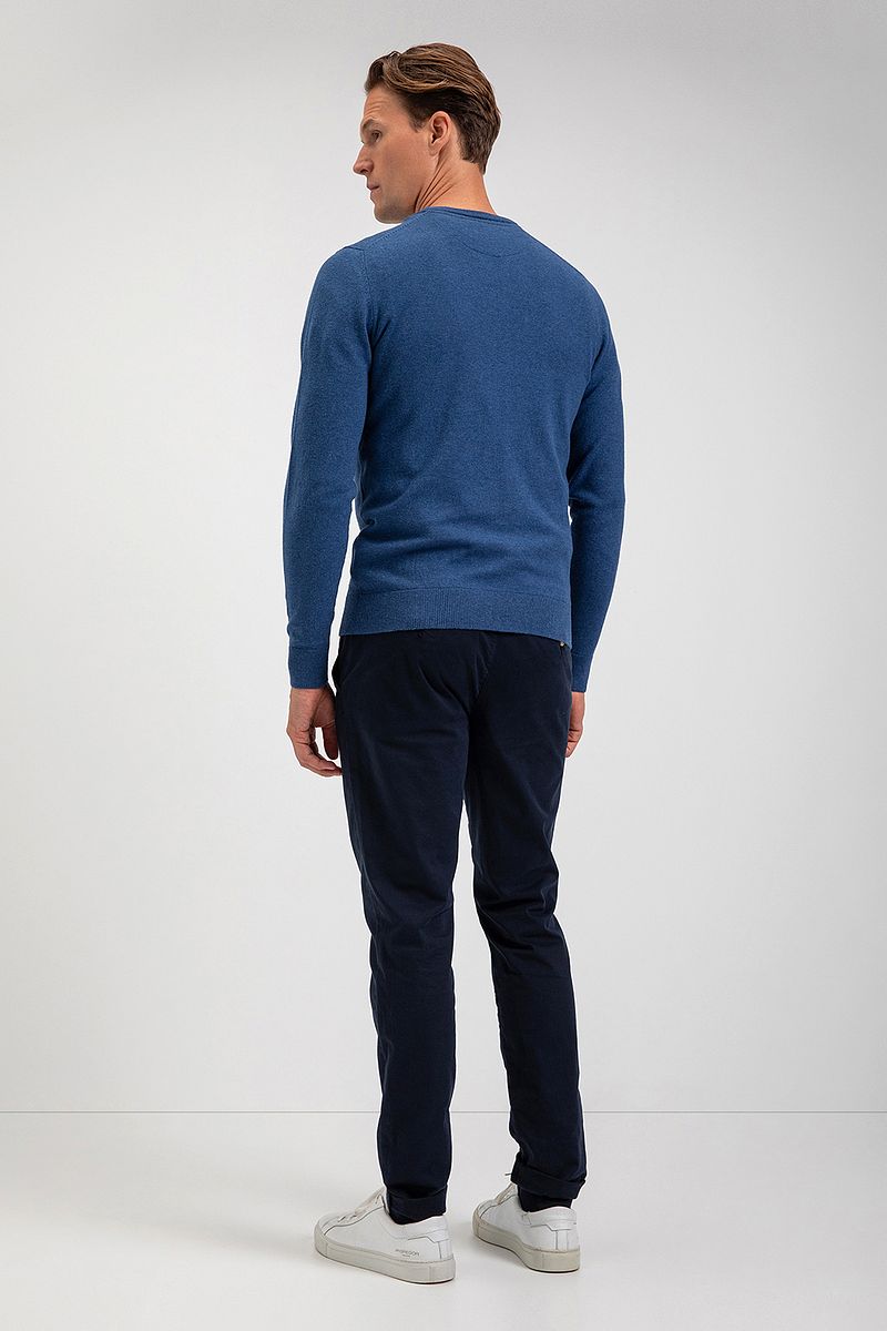 McGregor Trui Wolmix Mid Blauw