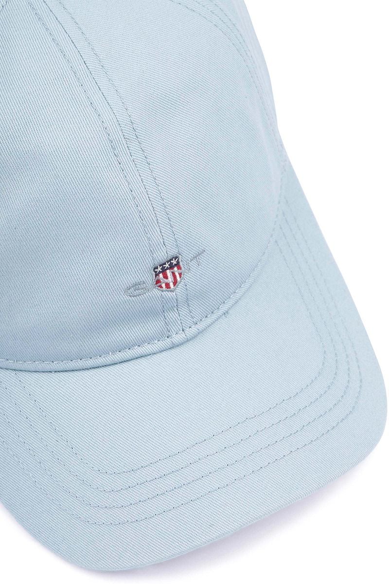 Gant Cap Katoen Lichtblauw