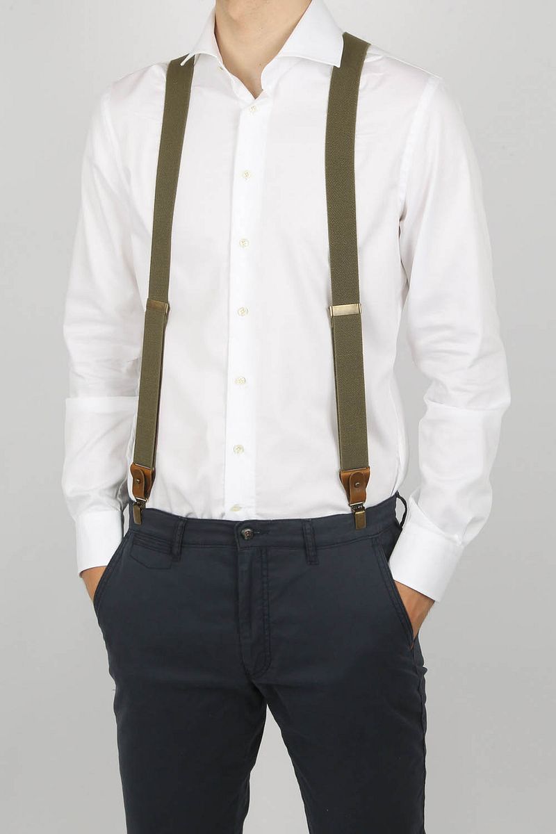 Sir Redman Luxe Bretels Essential Leger Groen