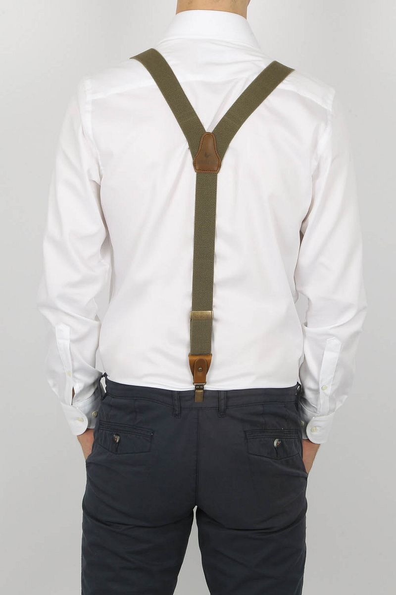 Sir Redman Luxe Bretels Essential Leger Groen