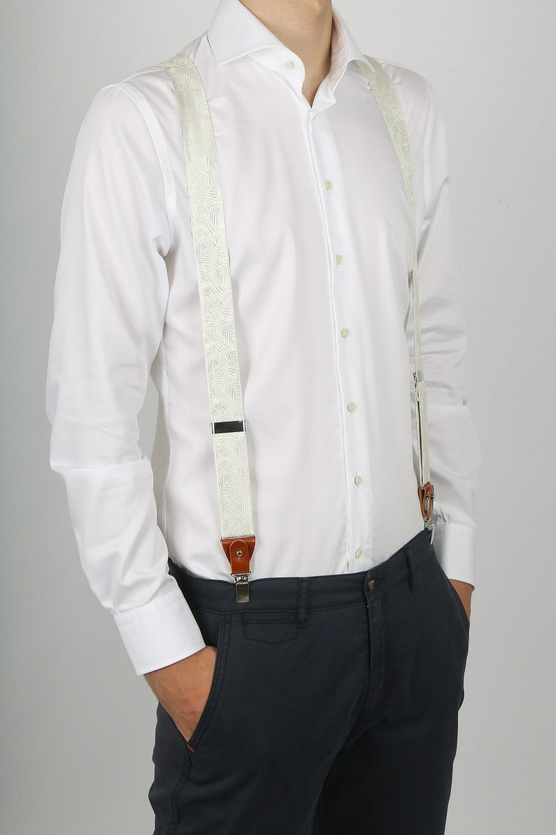 Sir Redman Bretels Wedding Combi Pack Festive Leaves Off-white