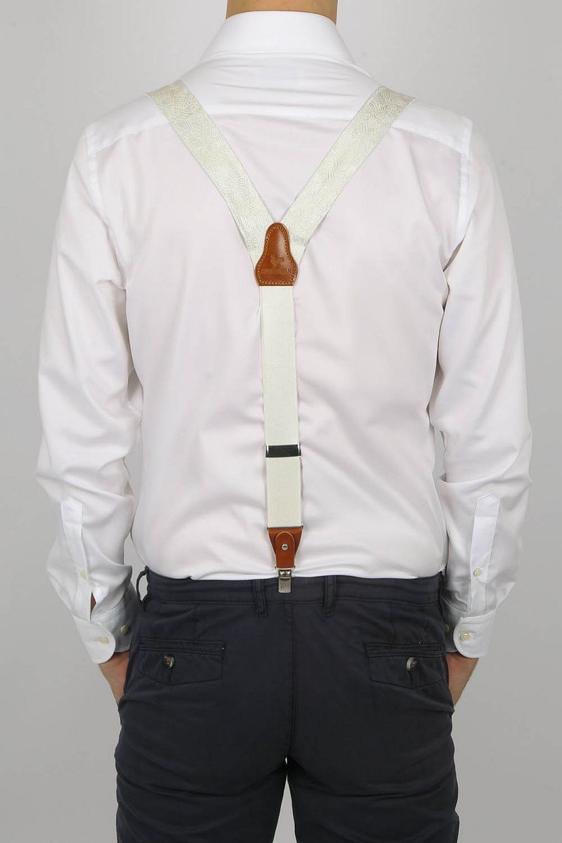 Sir Redman Bretels Wedding Combi Pack Festive Leaves Off-white