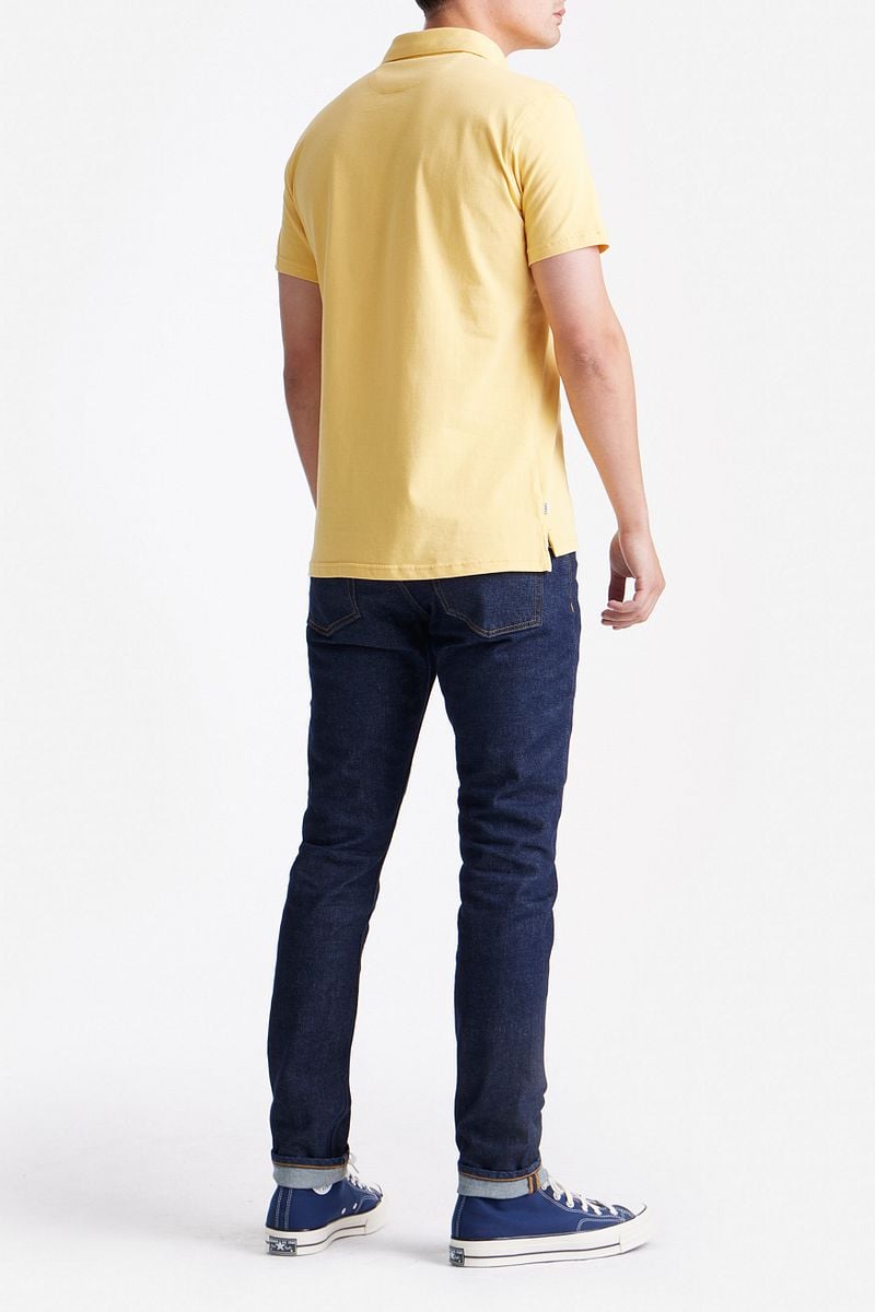 KING Essentials The James Poloshirt Geel