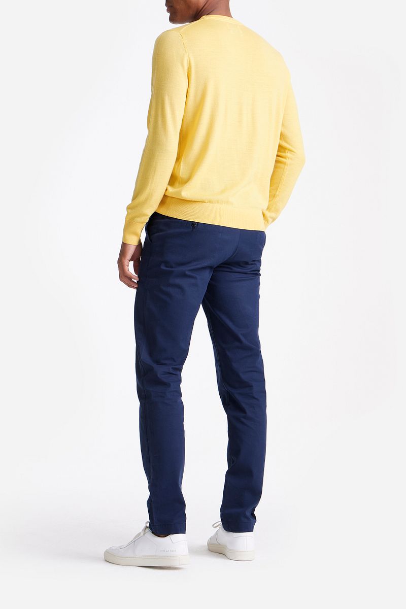 KING Essentials The John Pullover Merino Geel