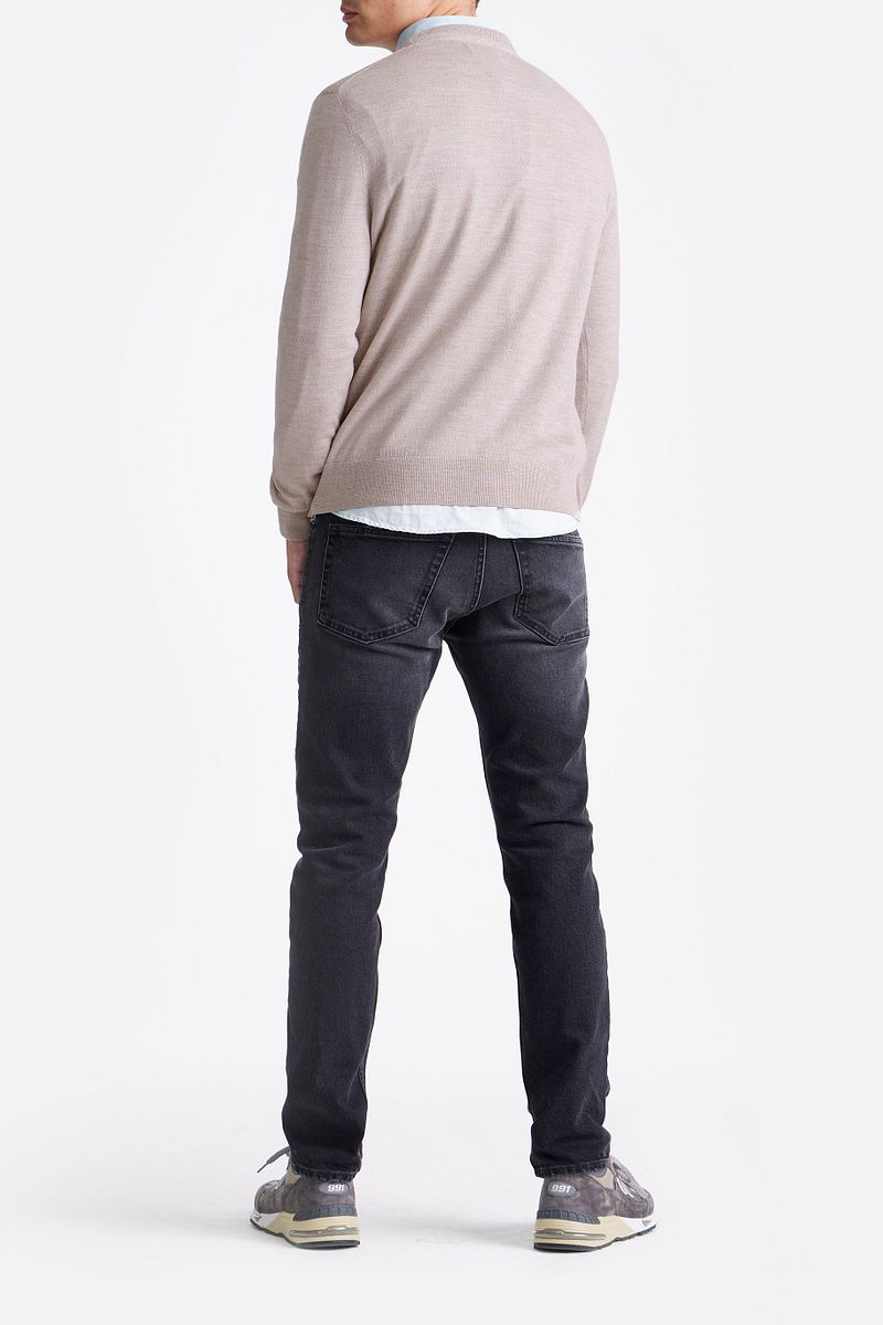KING Essentials The John Pullover Merino Greige