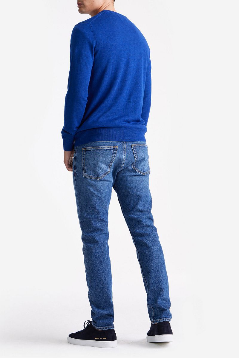 King Essentials The John Pullover Merino Royal Blau - Größe XXL günstig online kaufen