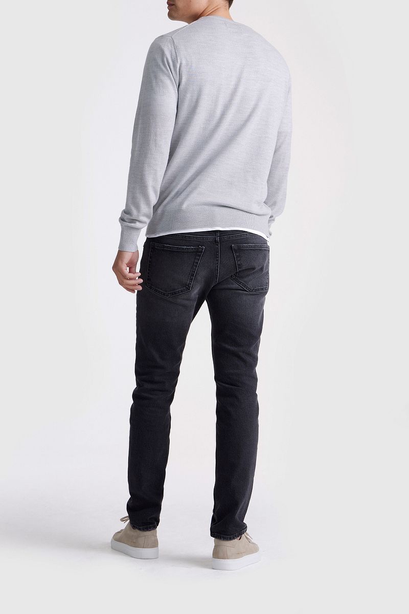 KING Essentials The John Pullover Merino Grijs