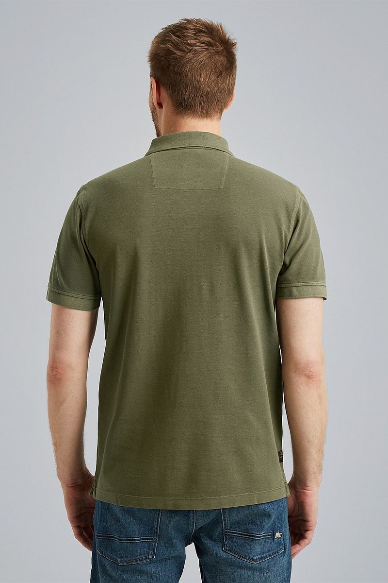 PME Legend Polo Garment Dye Army