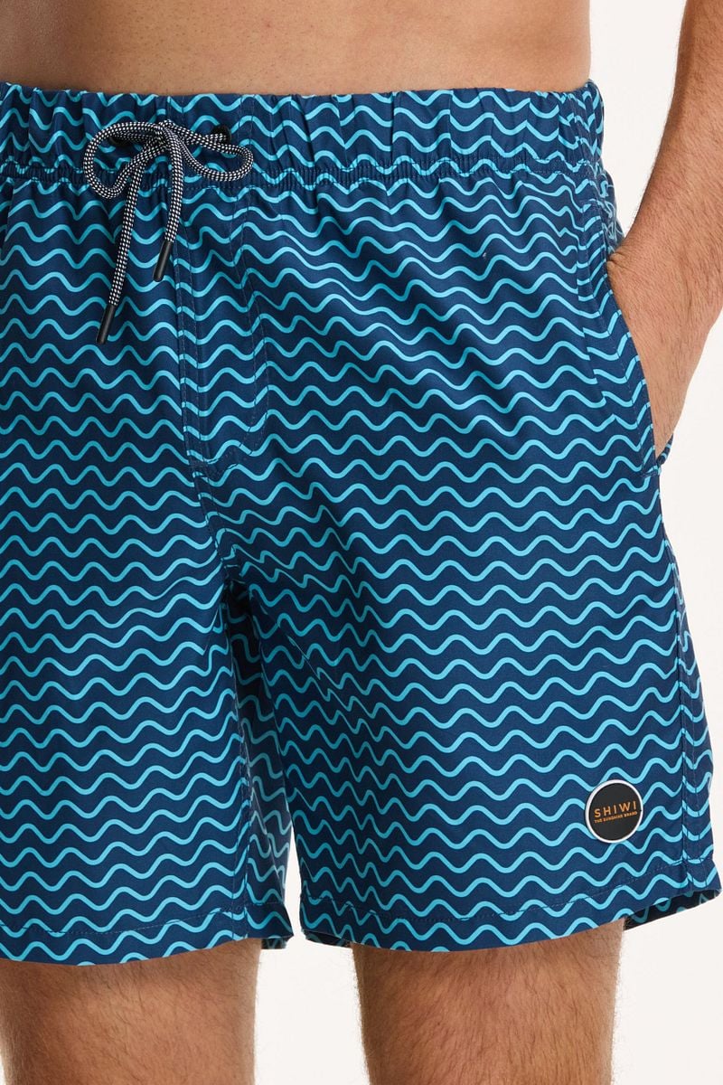 Shiwi Badeshorts High Tide Royal Blau - Größe S günstig online kaufen