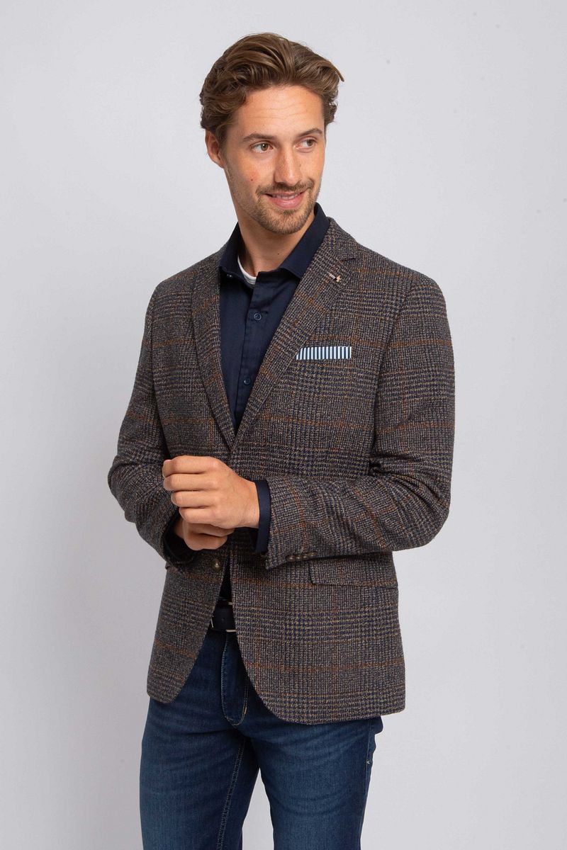 Suitable Colbert Heleen Ruit Bruin