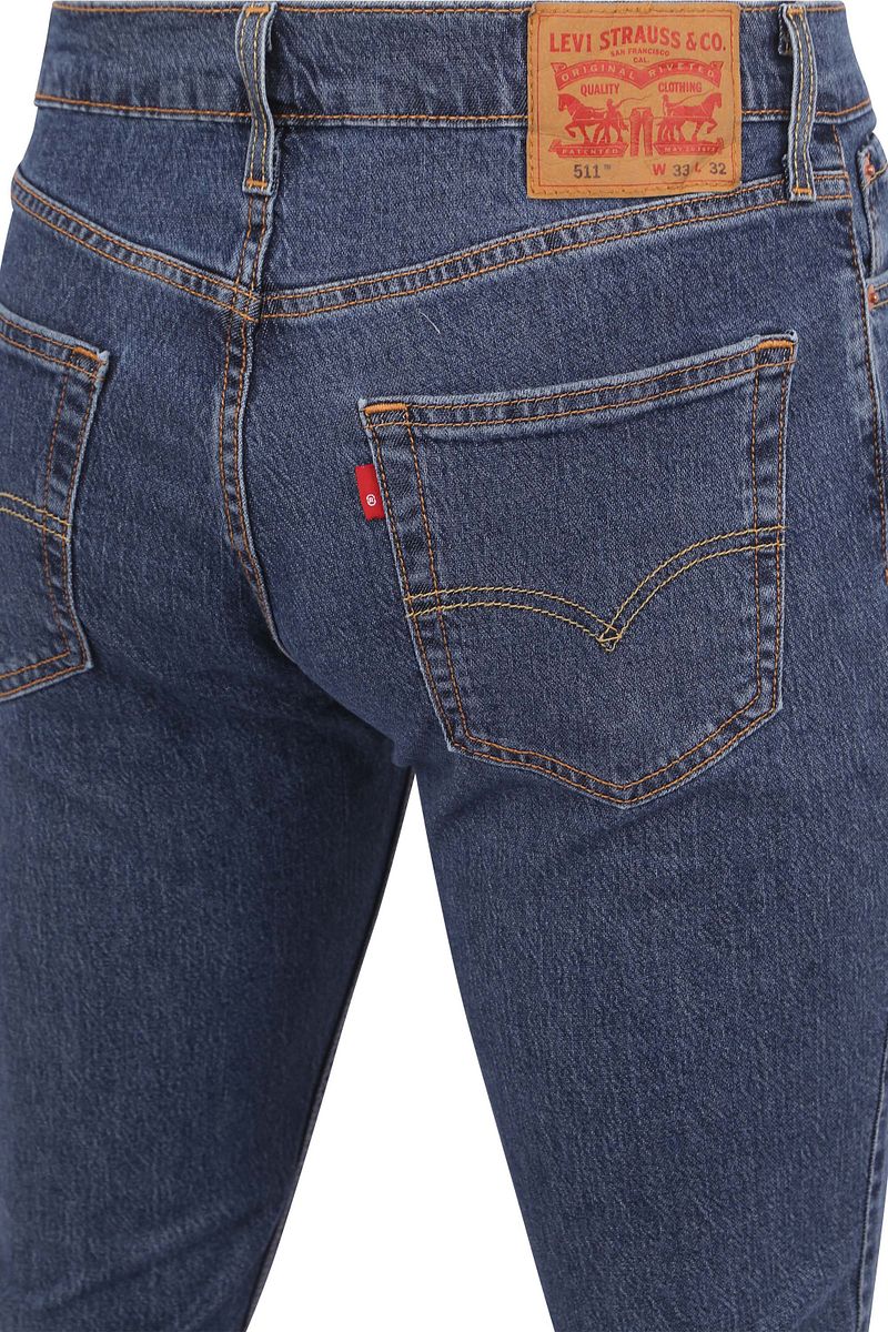 Levi's 511 Denim Jeans Indigo Blauw