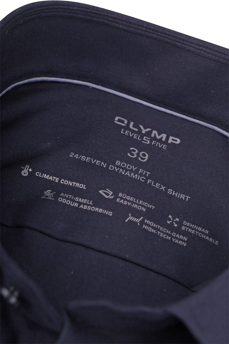 OLYMP Hemd Level 5 24/Seven Navy - Größe 42 günstig online kaufen