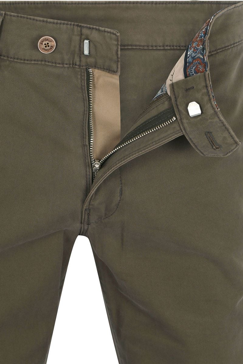 Gardeur Benny 3 Chino Olivgrün - Größe 50 günstig online kaufen