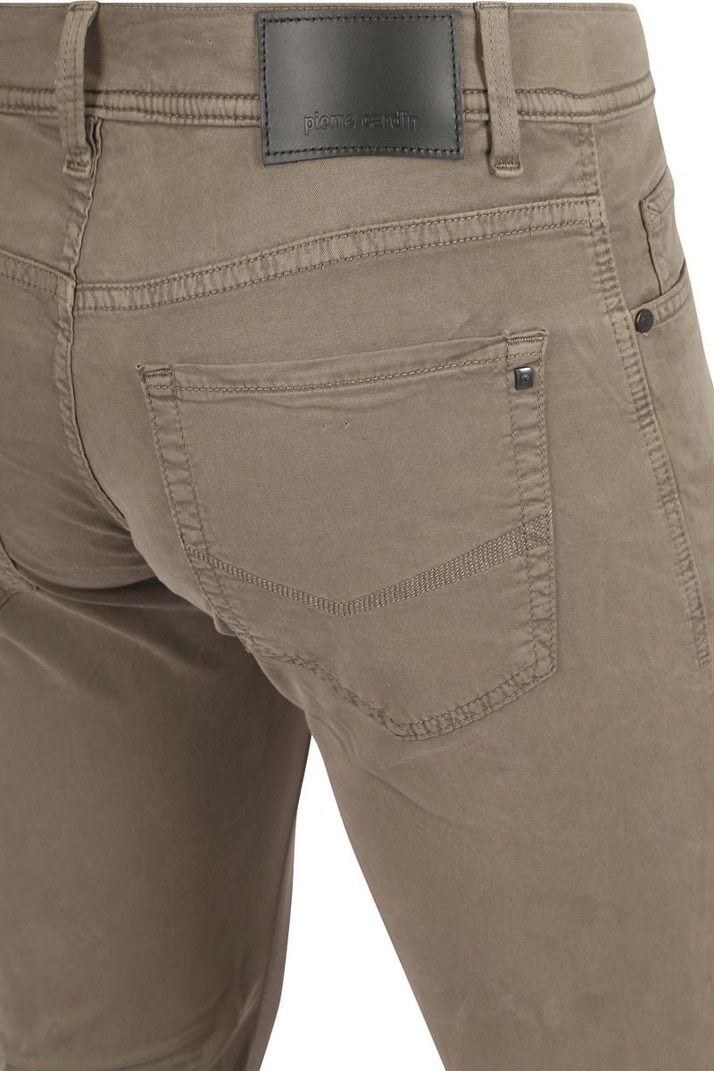 Pierre Cardin Broek Lyon Tapered Taupe