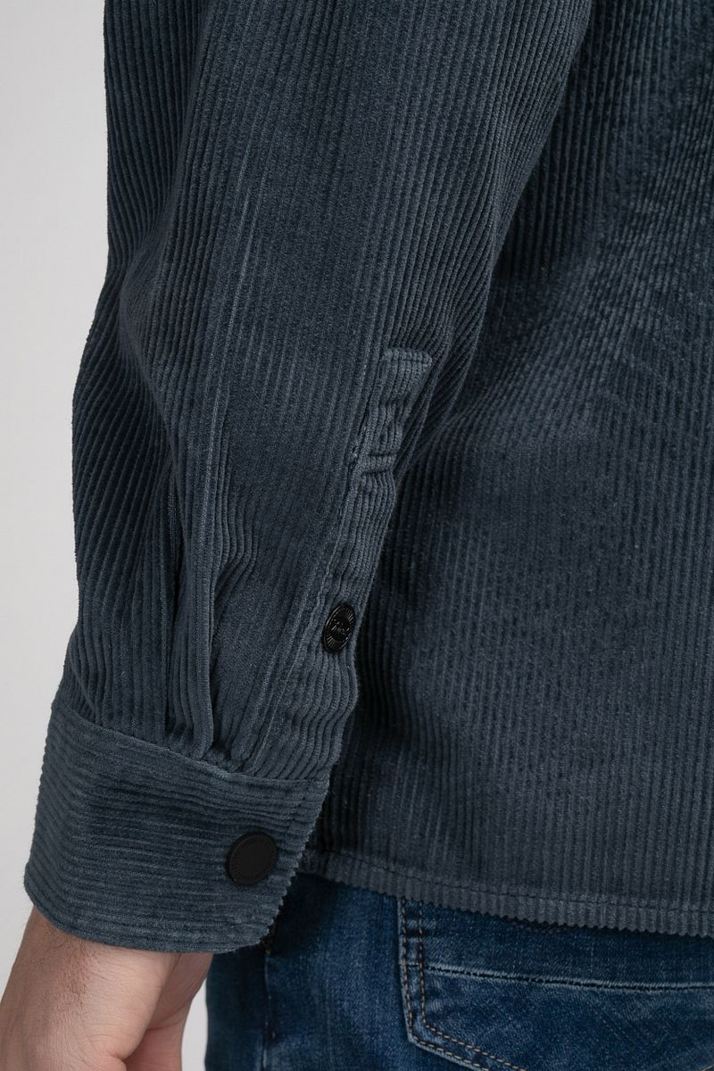 Petrol Overshirt Corduroy Navy