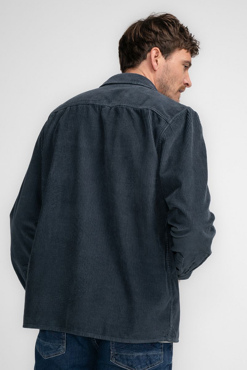Petrol Overshirt Corduroy Navy