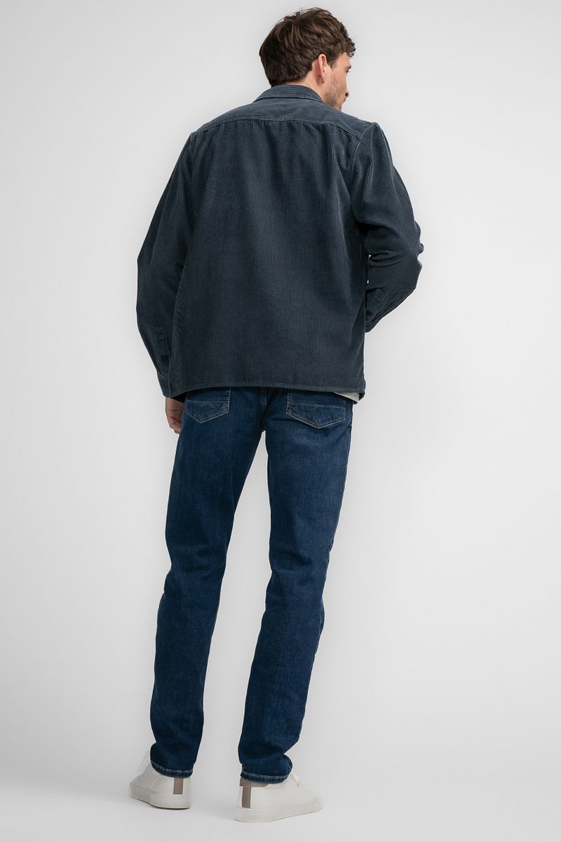 Petrol Overshirt Corduroy Navy