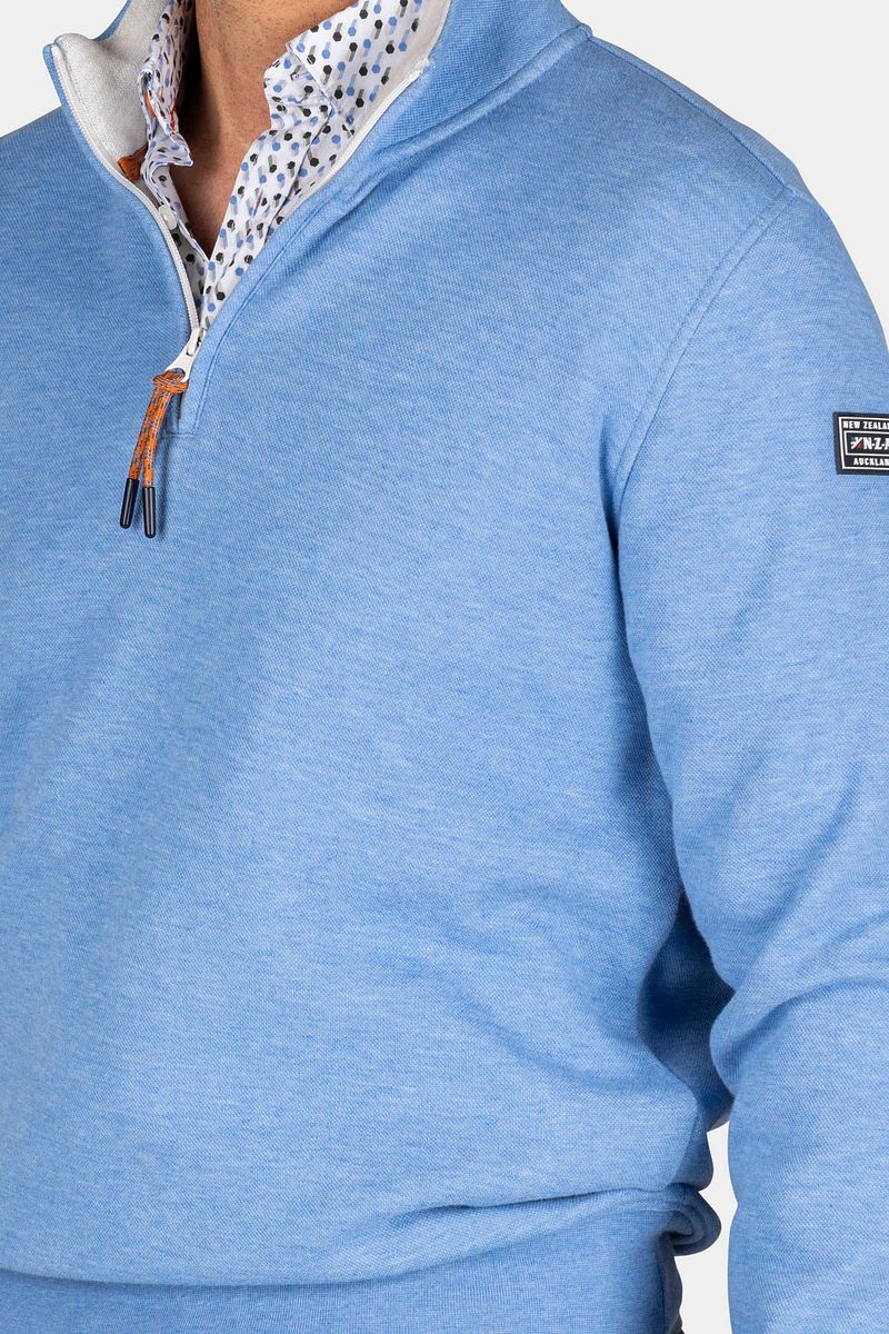 new zealand auckland NZA Half Zip Trui Samuel Blauw