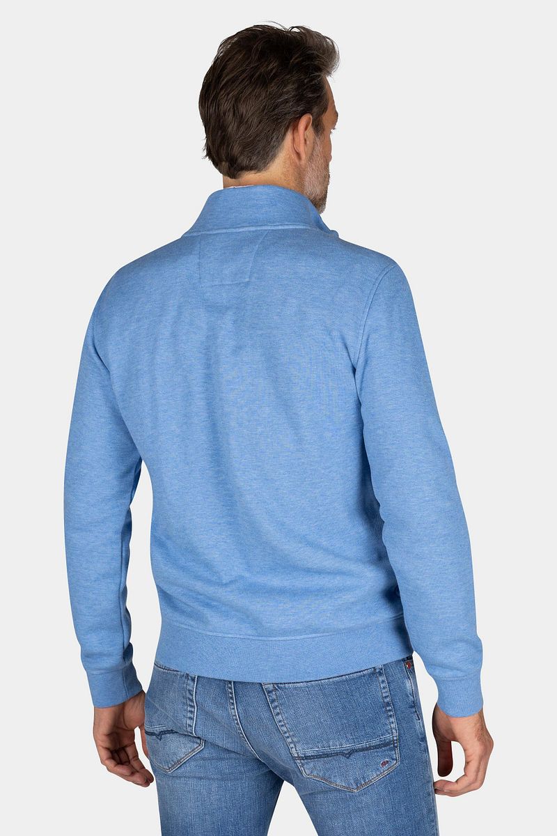 new zealand auckland NZA Half Zip Trui Samuel Blauw