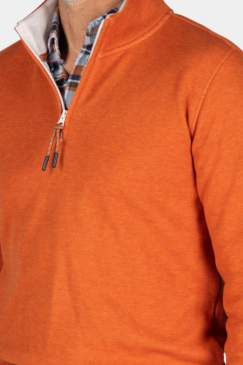 new zealand auckland NZA Half Zip Trui Samuel Oranje