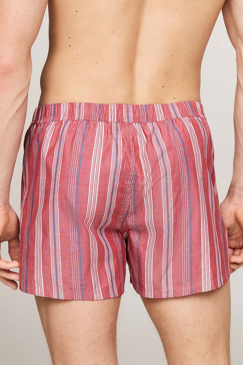 Tommy Hilfiger Boxer Woven 2-Pack Rood Blauw